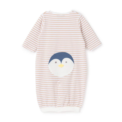 動物圖案條紋兩用連體衣