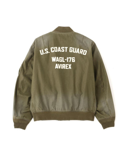 棉質輕薄MA-1 “U.S.COAST GUARD”