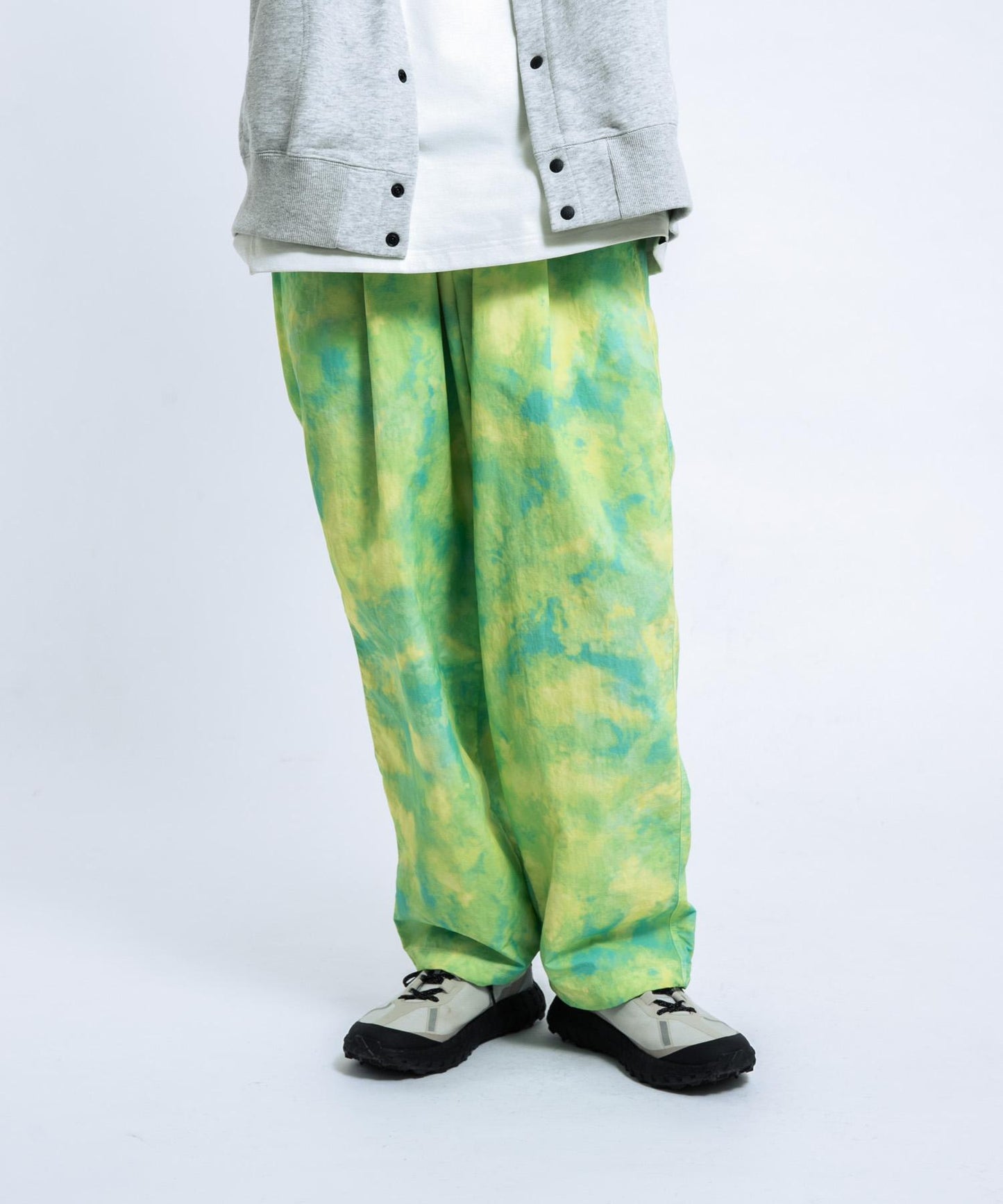 『UR TECH』尼龍塔夫綢長褲