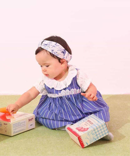 【嬰兒】蕾絲上衣套裝