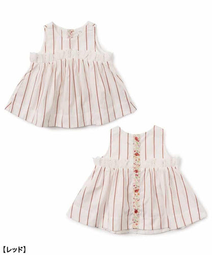 【嬰兒】蕾絲上衣套裝