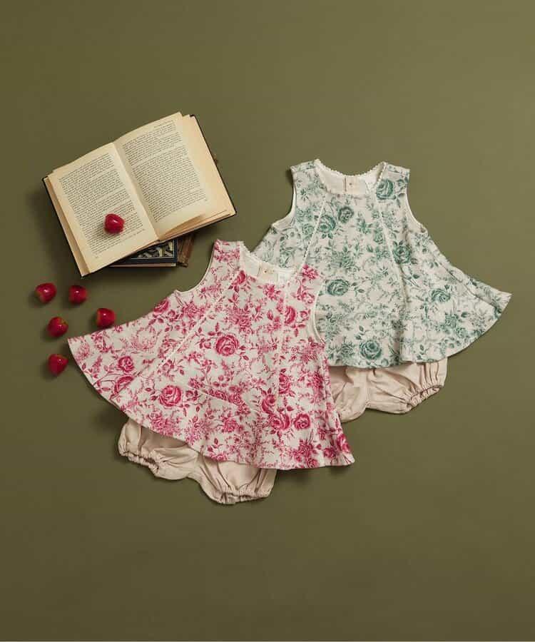 荷葉邊上衣套裝_80_90【兒童】