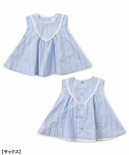 【嬰兒】吊帶上衣套裝