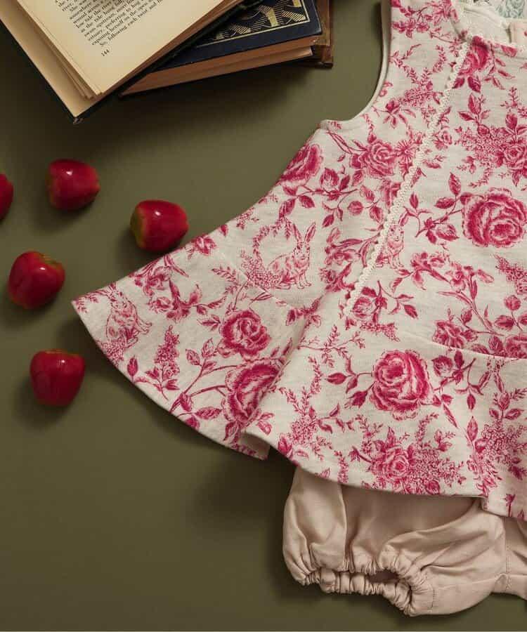 荷葉邊上衣套裝_80_90【兒童】