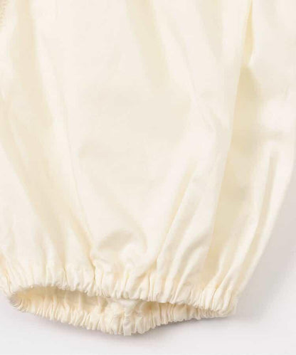 【嬰兒】荷葉邊吊帶上衣套裝