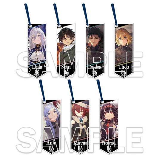 《86—不存在的戰區—》8.6週年紀念 隨機亞克力書籤鑰匙扣