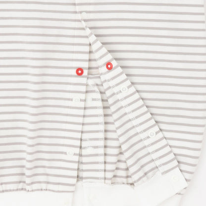 動物圖案條紋兩用連體衣