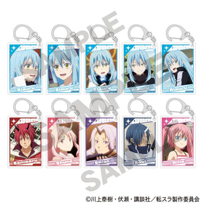 《關於我轉生變成史萊姆這檔事》隨機款亞克力鑰匙扣【全套BOX／10個裝】
