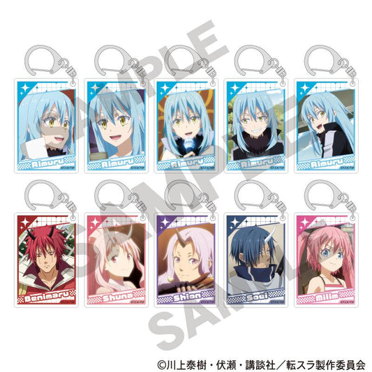 《關於我轉生變成史萊姆這檔事》隨機款亞克力鑰匙扣【全套BOX／10個裝】