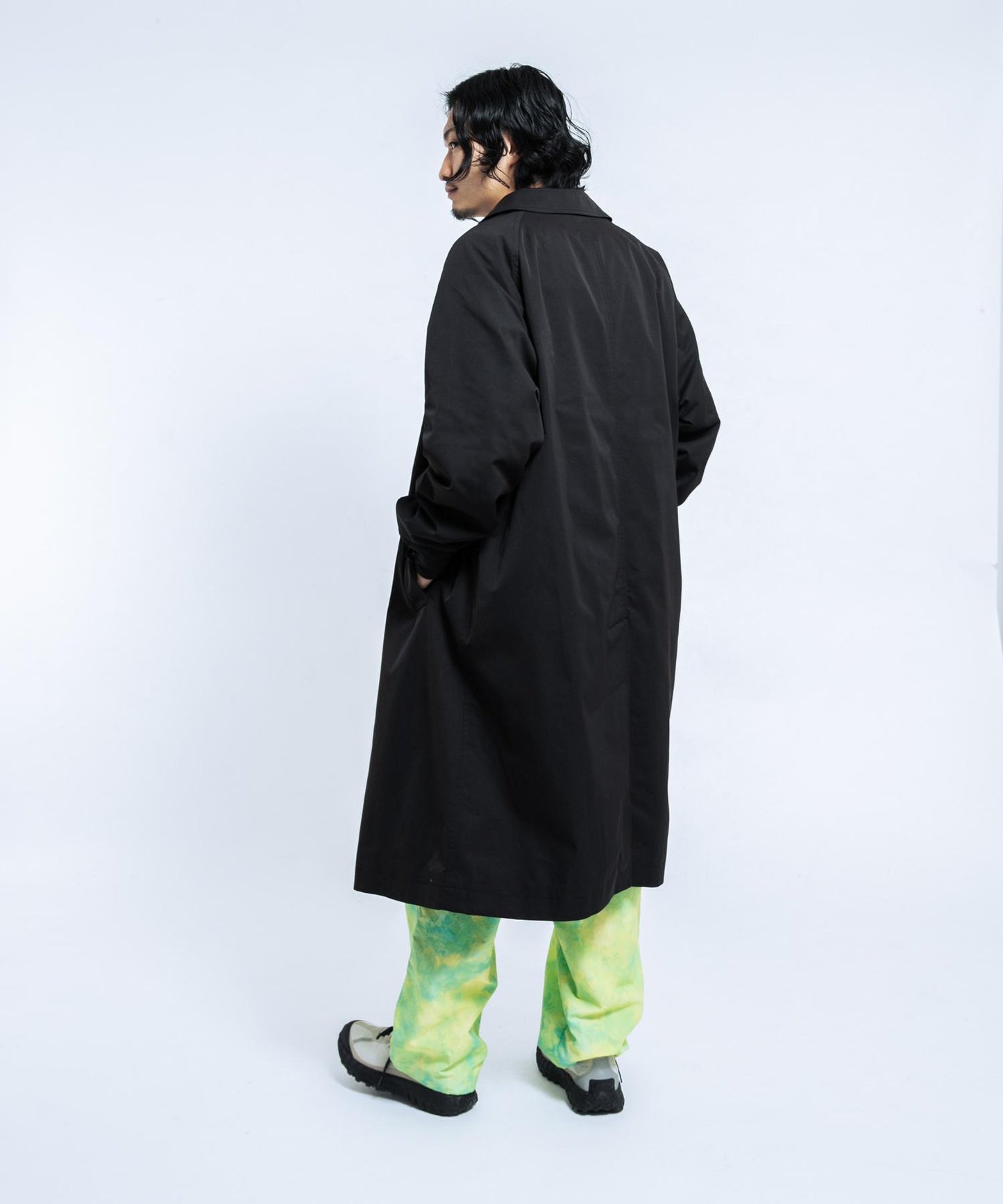 『UR TECH』尼龍塔夫綢長褲