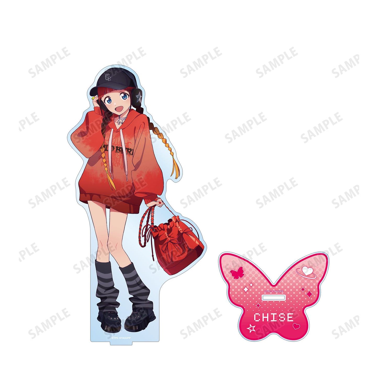 《電光超人古立特》 Universe_新繪 飛鳥川千瀨 Y2K款 超大亞克力立牌