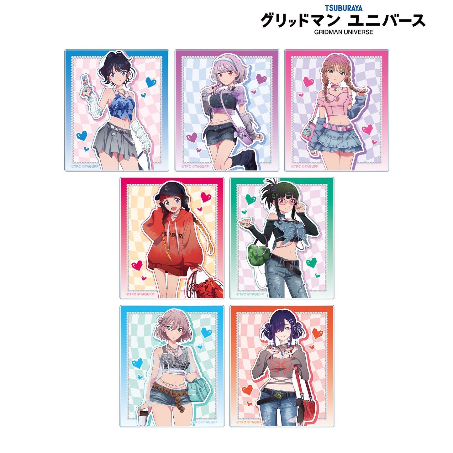 《電光超人古立特》UNIVERSE_新繪製 Y2K版 交易亞克力卡片（單品/全套BOX）【BOX/7包入】