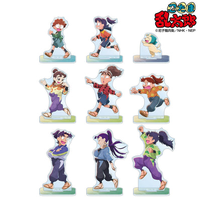 《忍者亂太郎》_新繪款 大家一起前行系列ver. 盲盒亞克力立牌 ver.A（單品/全套BOX）【BOX／9個裝】