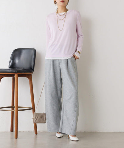 2套裝透視長袖T恤