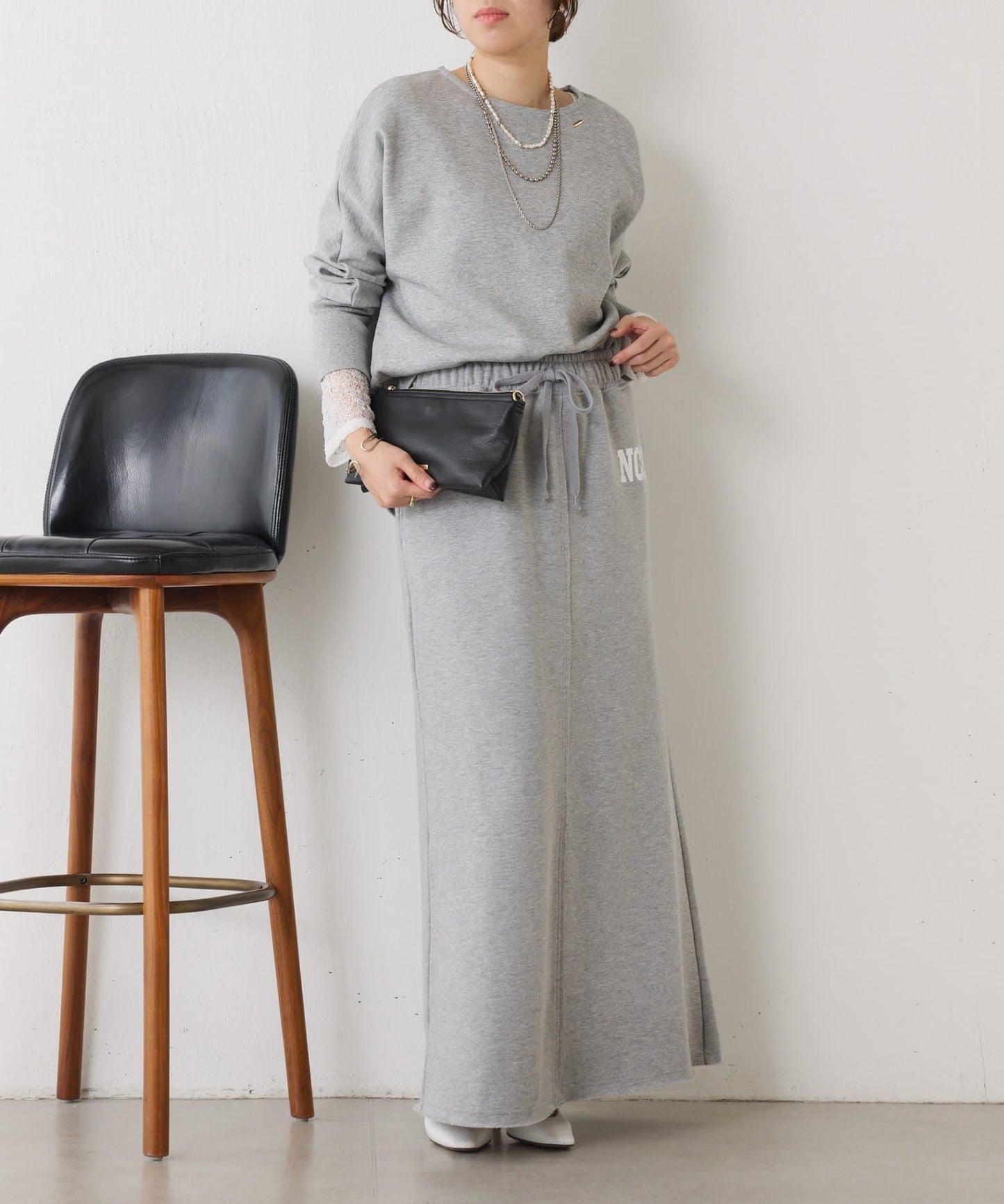 休閒標誌半身裙