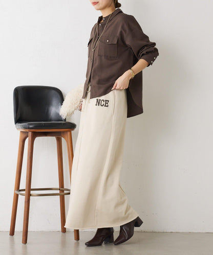 休閒標誌半身裙