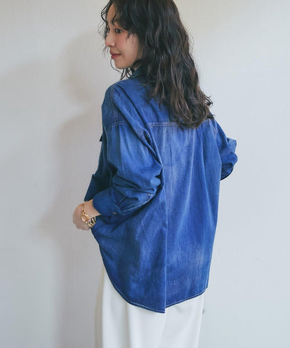 【RISA監修】透視牛仔三穿襯衫