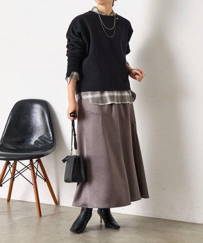 蝙蝠袖後背拉鍊套頭衫