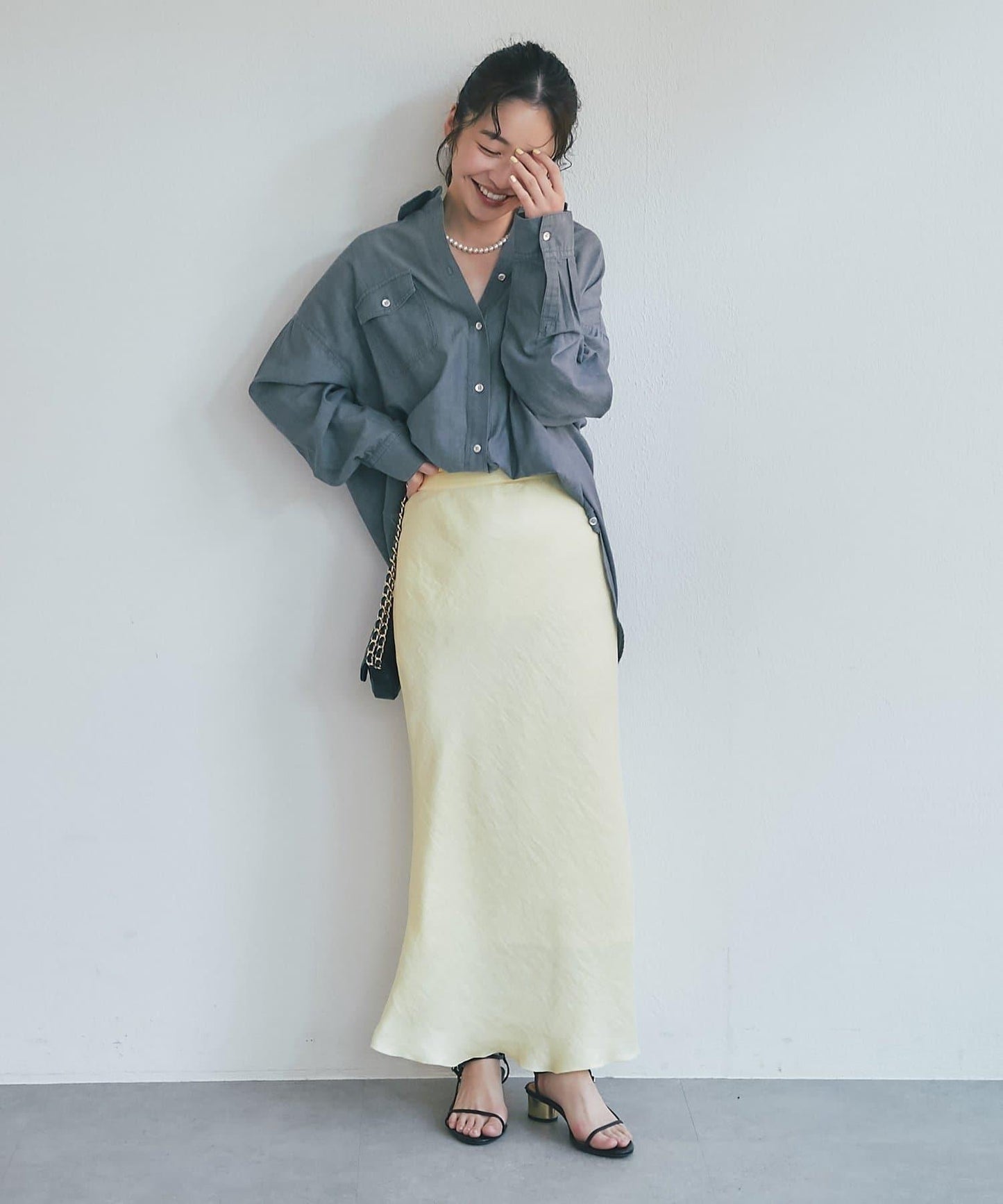 【RISA監修】透視牛仔三穿襯衫