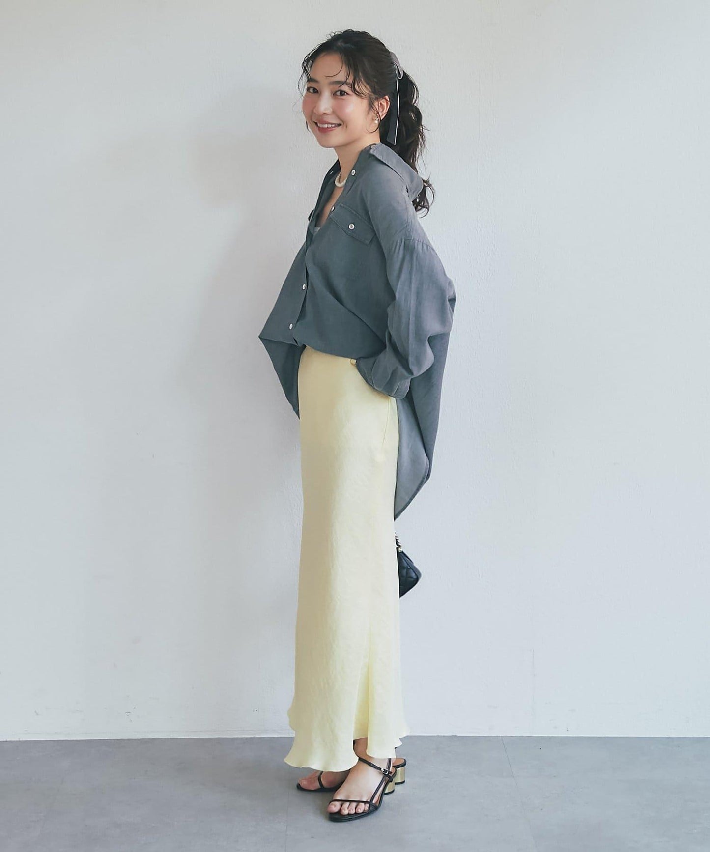 【RISA監修】透視牛仔三穿襯衫