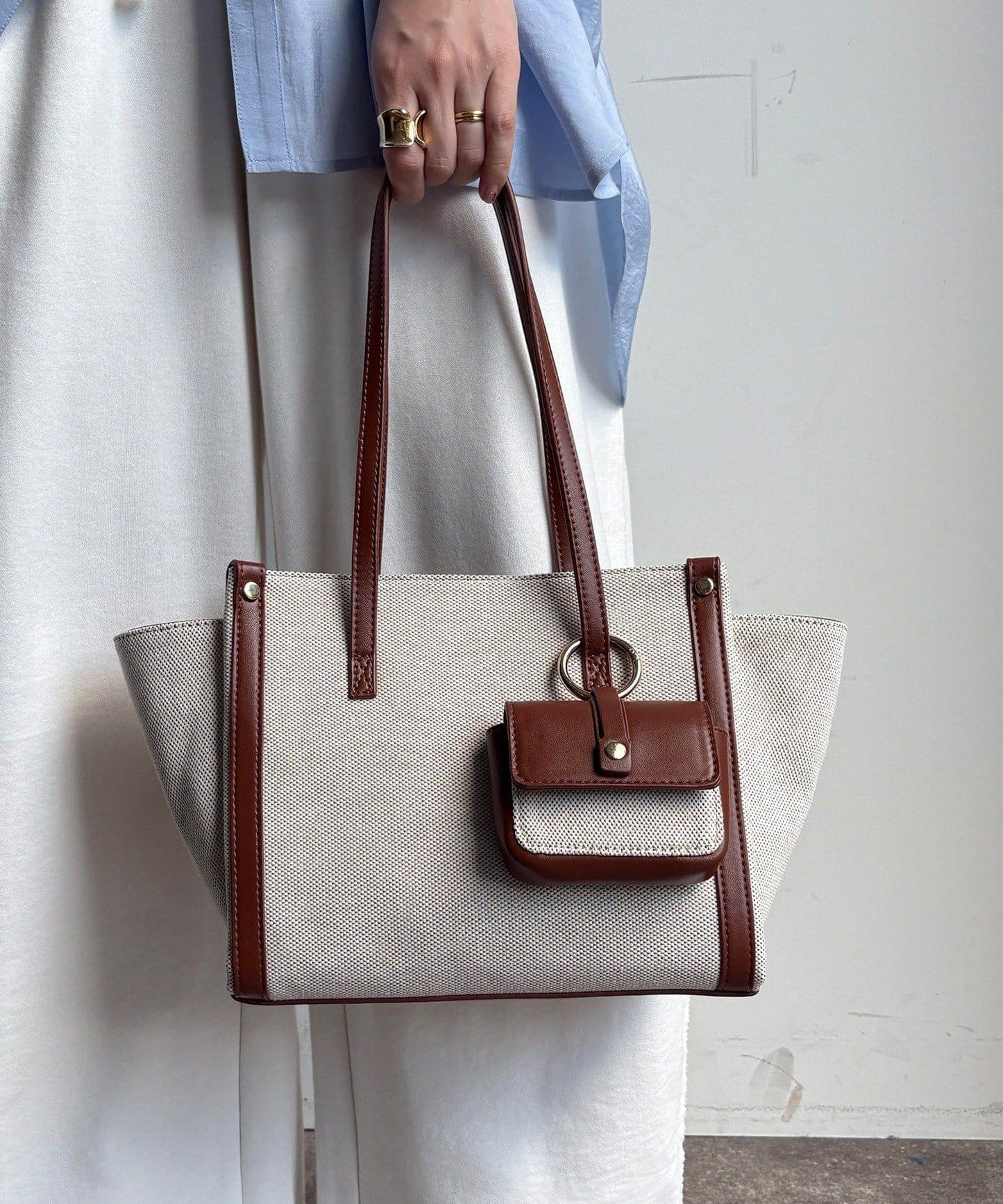 附迷你收納包Elgari托特包