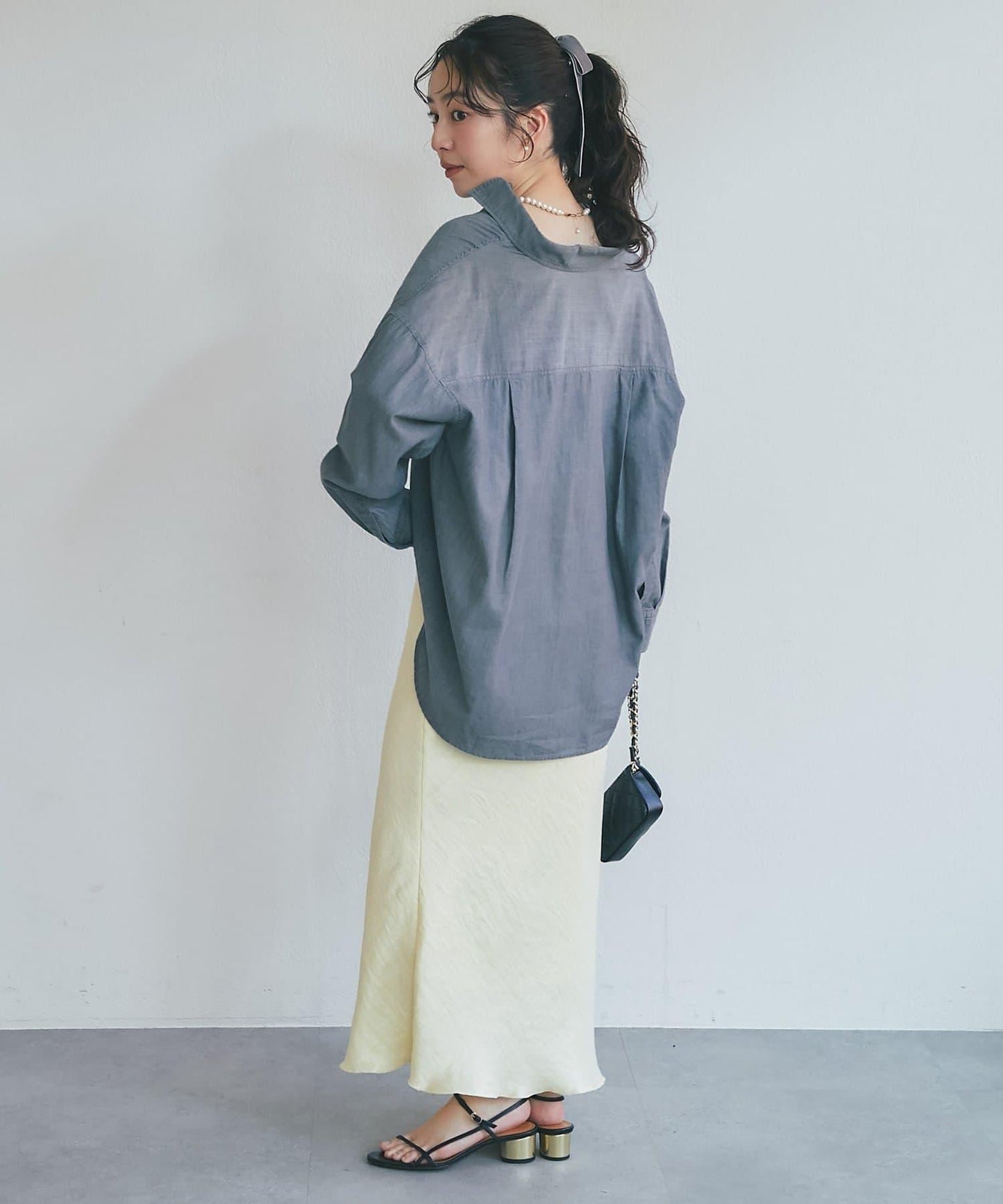 【RISA監修】透視牛仔三穿襯衫