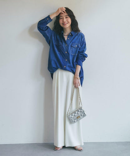 【RISA監修】透視牛仔三穿襯衫