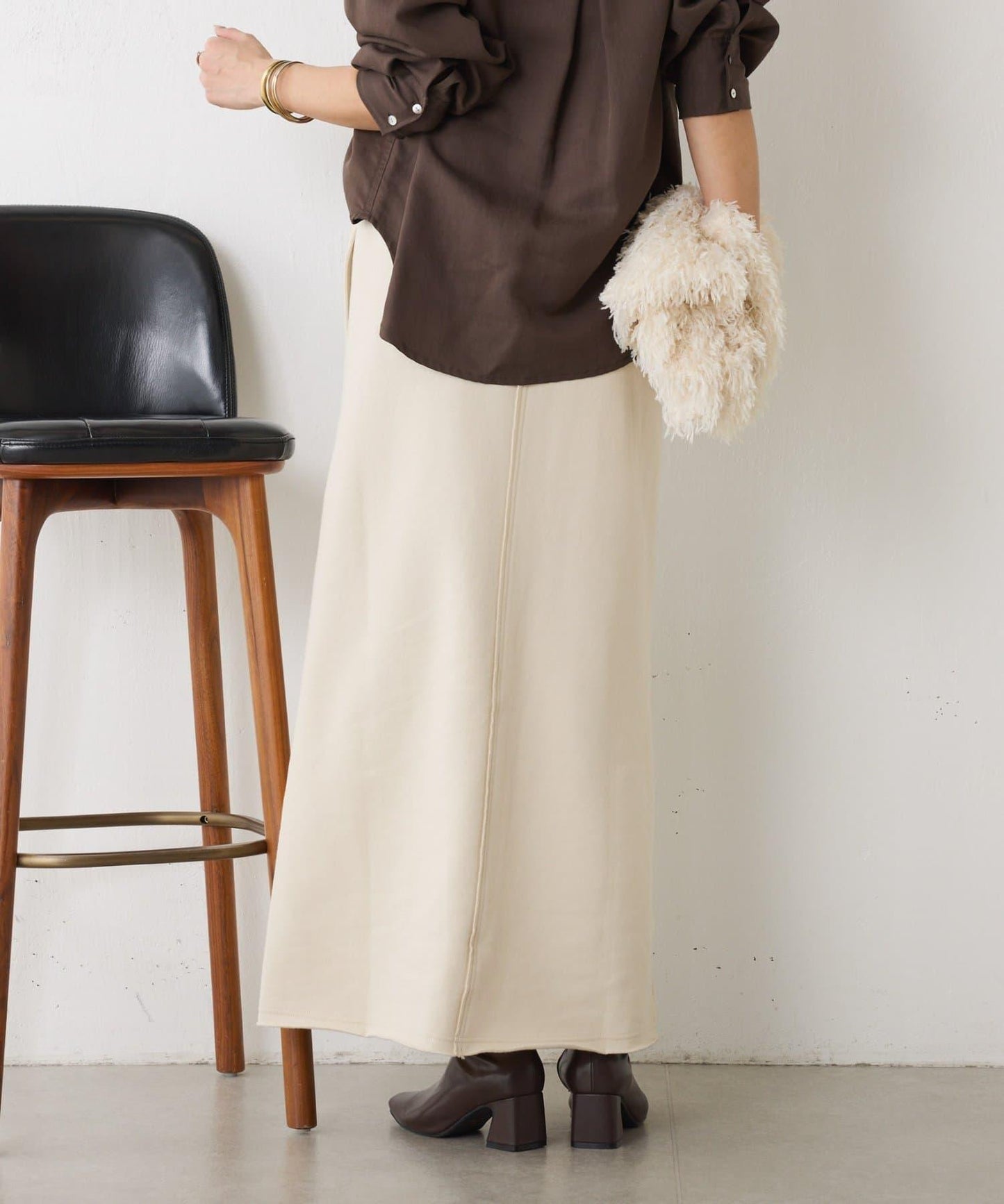 休閒標誌半身裙