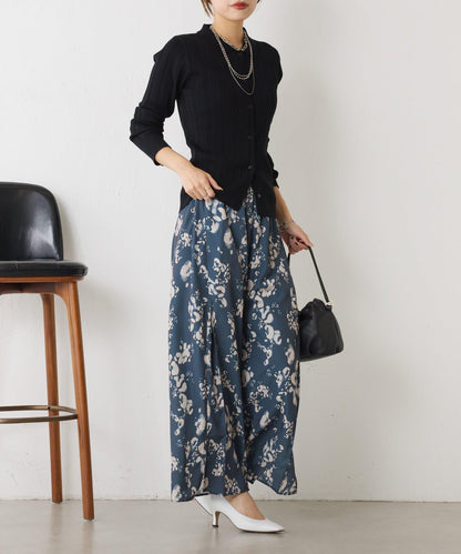 微妙花紋休閒褲