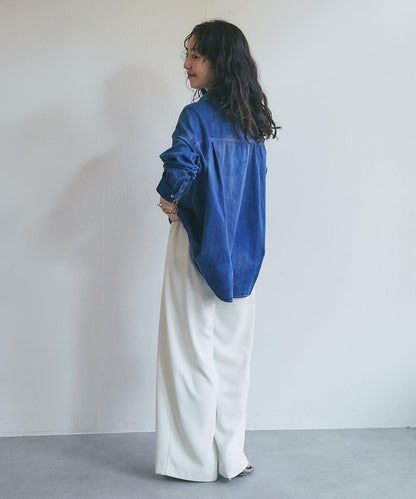 【RISA監修】透視牛仔三穿襯衫