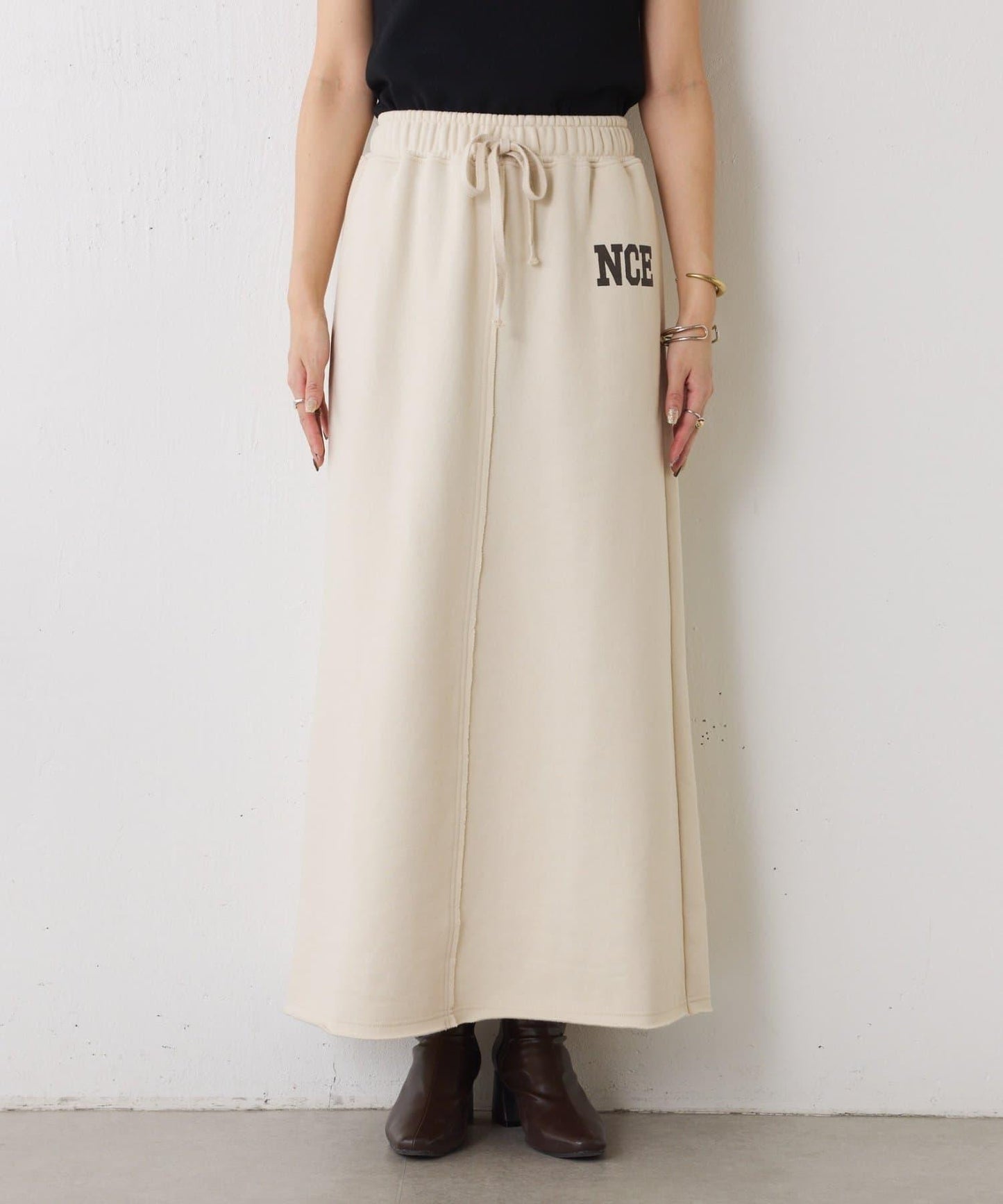 休閒標誌半身裙