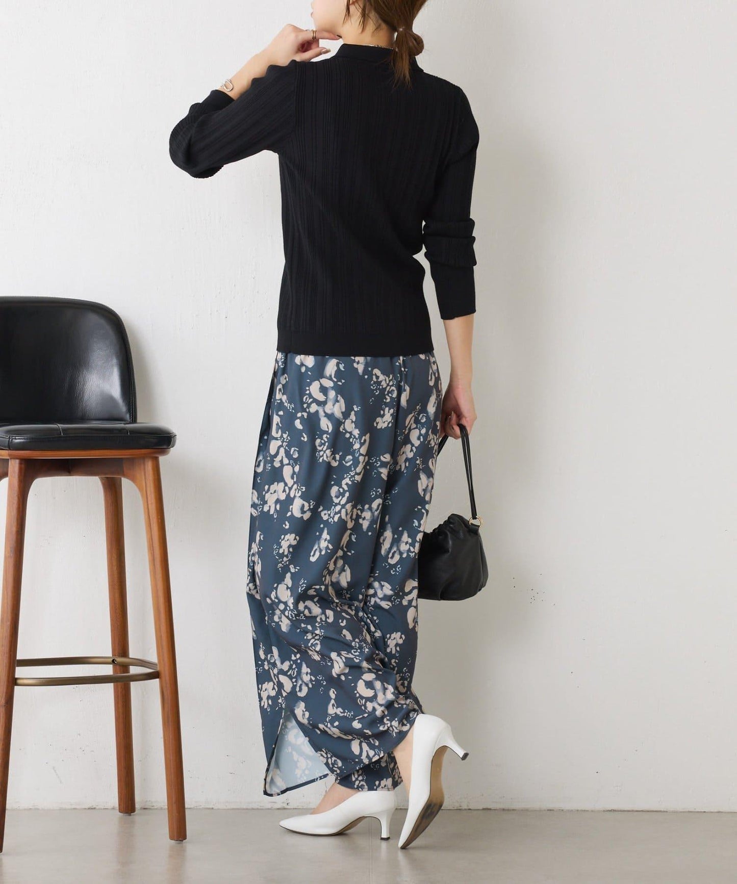 微妙花紋休閒褲