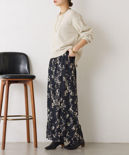 微妙花紋休閒褲