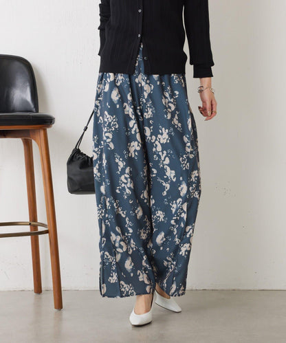 微妙花紋休閒褲