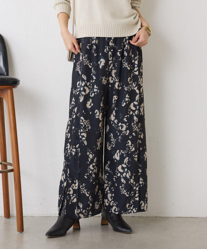 微妙花紋休閒褲