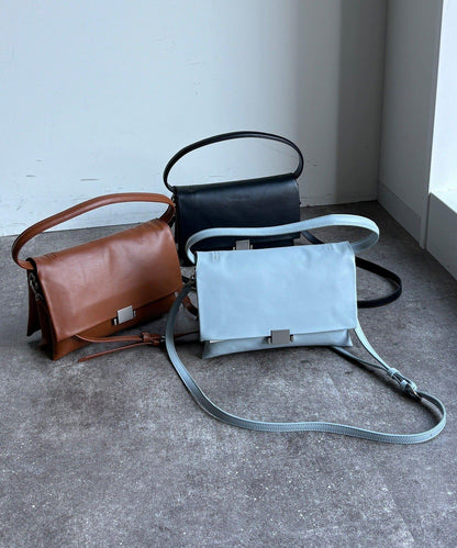 軟質翻蓋手提包