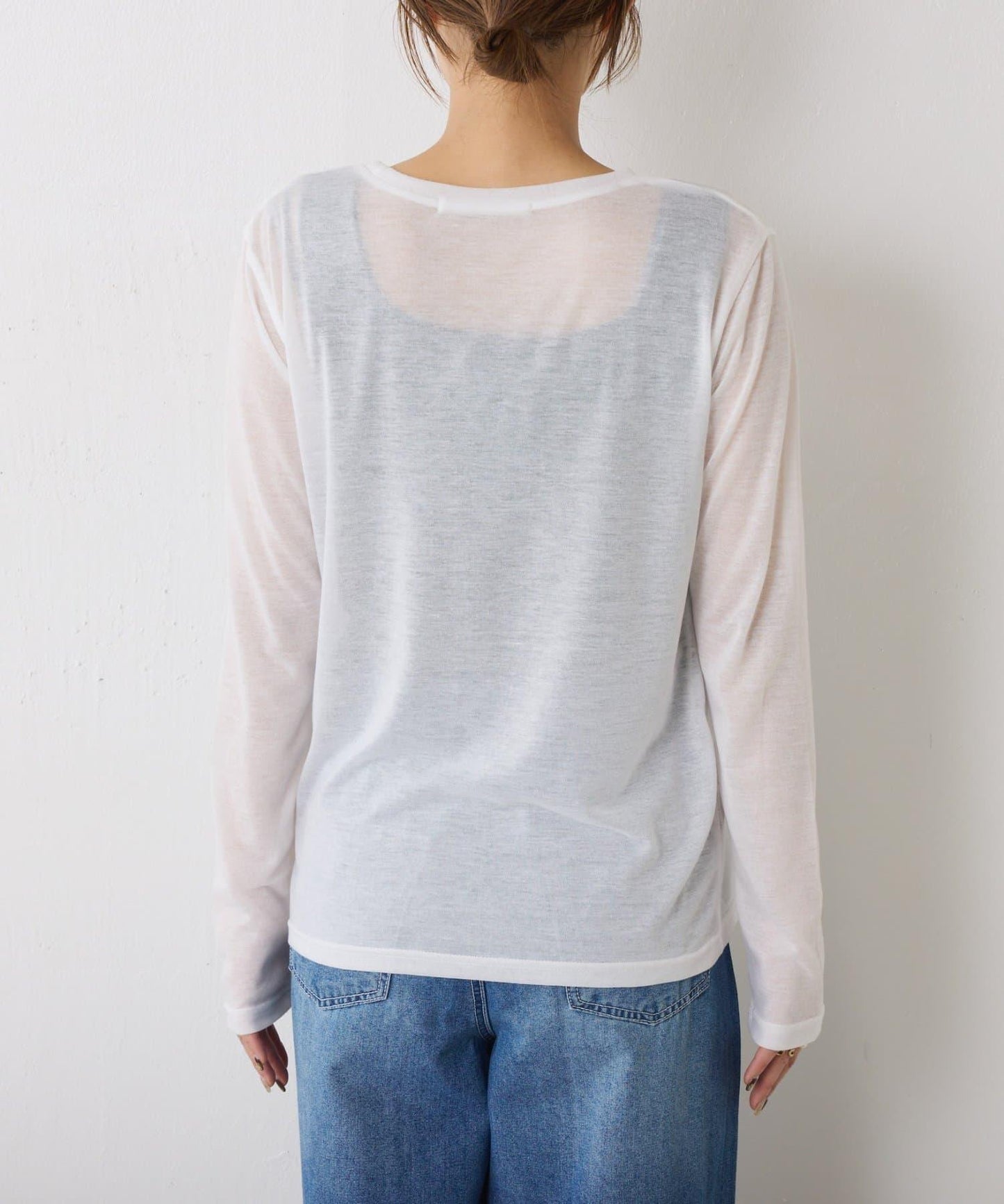 2套裝透視長袖T恤