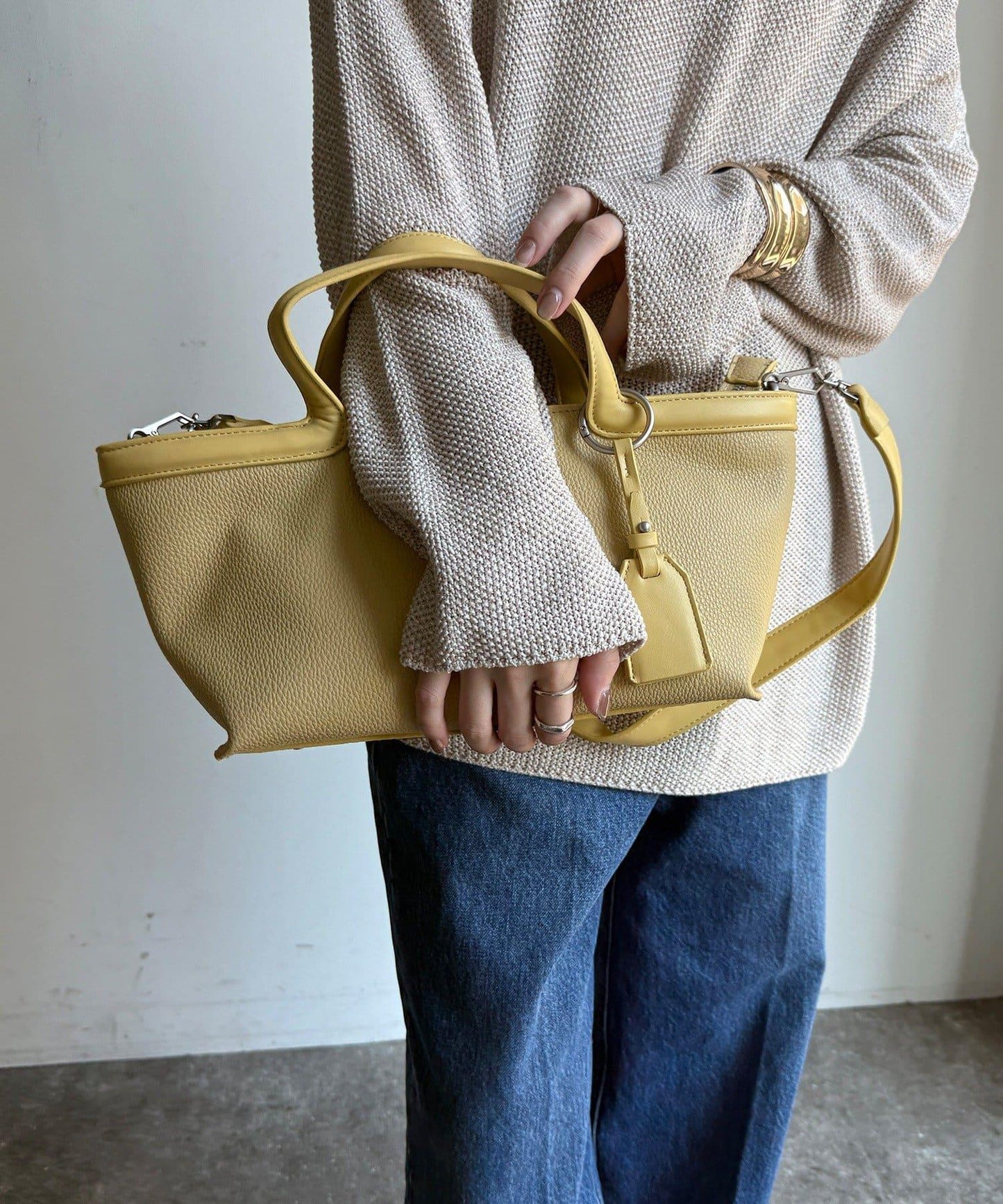 手提點綴托特包