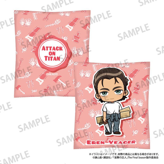 《進擊的巨人》靠墊 艾倫·耶格爾（Q版）（DIY）