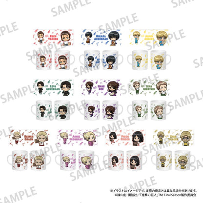 《進擊的巨人》全綵馬克杯 讓·基爾希斯坦（Q版角色）（DIY）