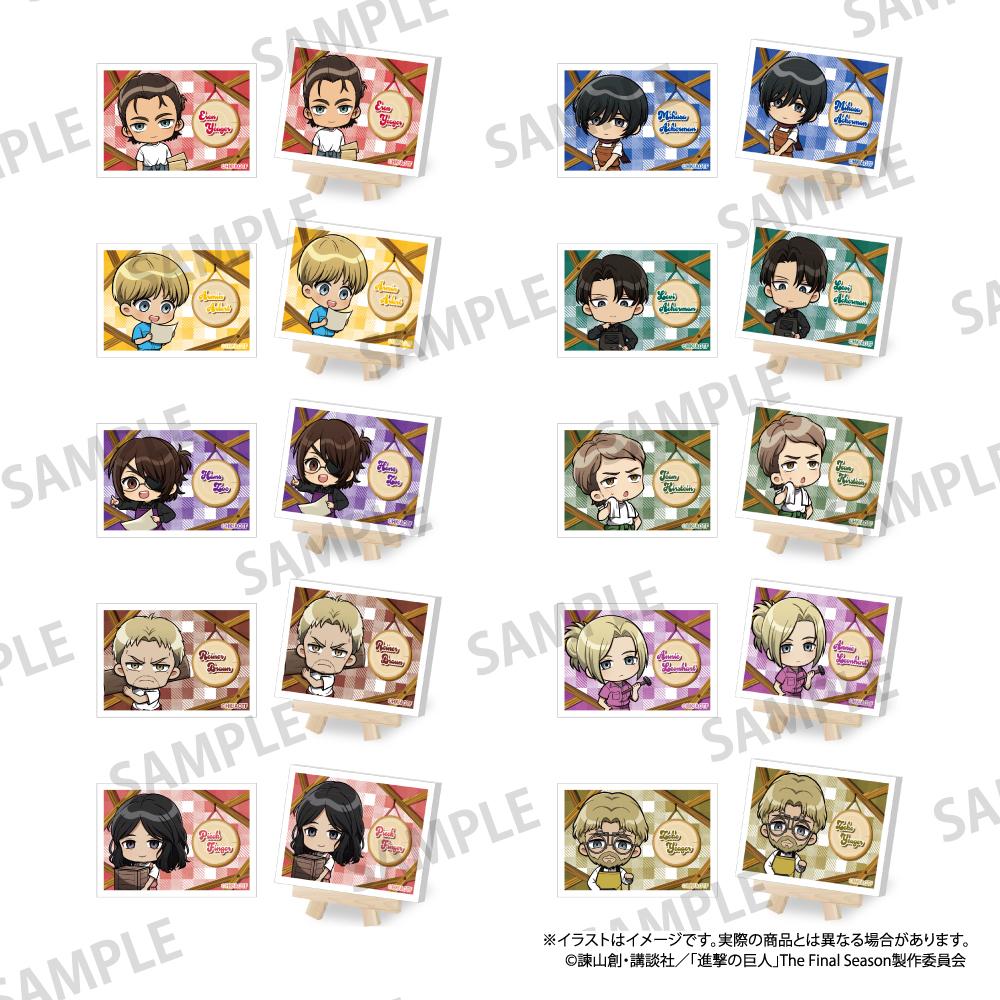 《進擊的巨人》帆布畫板迷你讓·基爾希斯坦（Q版）（DIY）