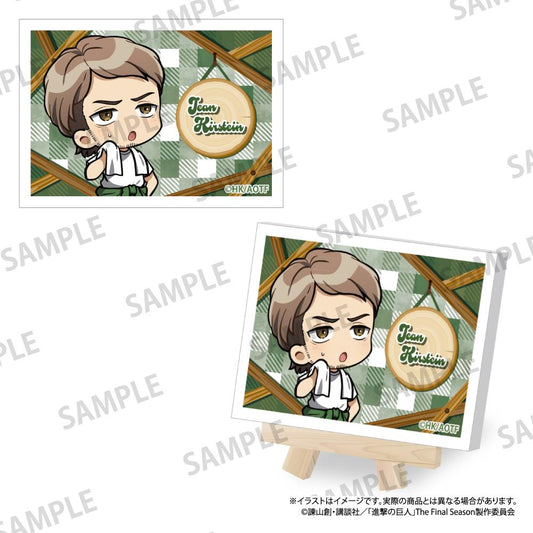 《進擊的巨人》帆布畫板迷你讓·基爾希斯坦（Q版）（DIY）