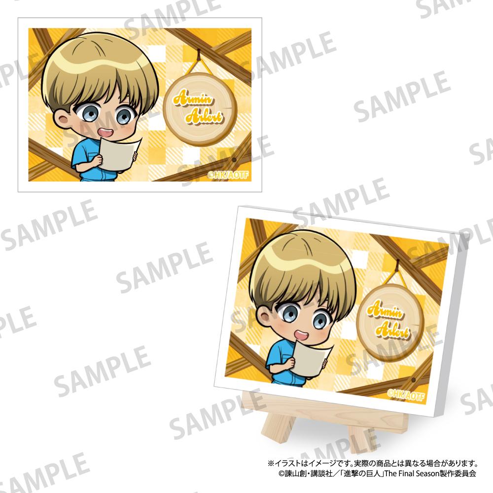 《進擊的巨人》帆布畫板迷你 阿爾敏·阿諾德（Q版）（DIY）