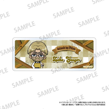 《進擊的巨人》亞克力姓名牌 吉克·耶格爾（Q版角色）（DIY）