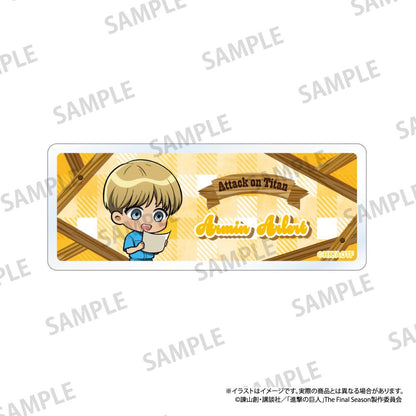 《進擊的巨人》亞克力姓名牌 阿爾敏·阿諾德（Q版角色）（DIY）