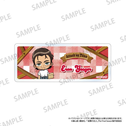 《進擊的巨人》亞克力姓名牌 艾倫·耶格爾（Q版角色）（DIY）