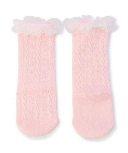 精緻嬰兒高筒襪