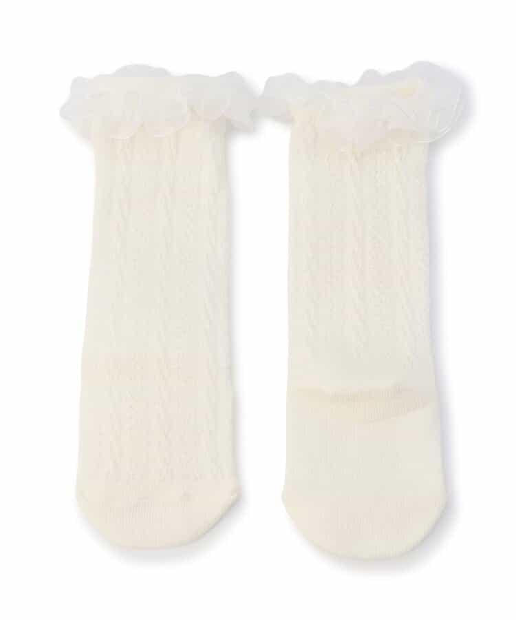 精緻嬰兒高筒襪