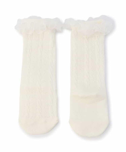 精緻嬰兒高筒襪