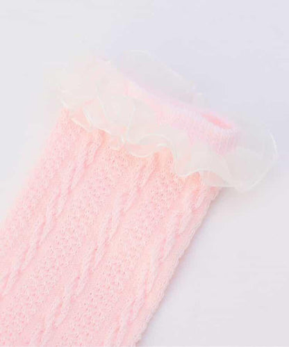 精緻嬰兒高筒襪